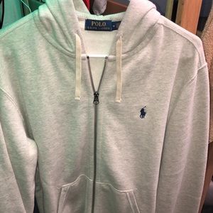 Fleece Polo Zip Up